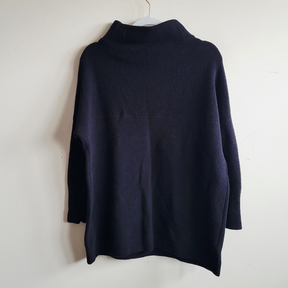Free People Ottoman‎ Slouchy Sweater Tunic Black - Picture 6 of 9